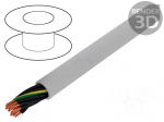 Wire | JZ-602 | JZ | 18G1mm2 | unshielded | 600V | Cu | stranded | grey