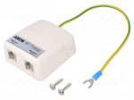 Arrester: for telecommunications networks | RJ45 | 5V | 135A