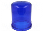 Signallers accessories: cloche | blue | IP65 | &Oslash;150x205mm | Mat: ABS