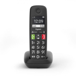 Gigaset E290HX suurte nuppudega mobiiltelefon laadimisalusega - black int.