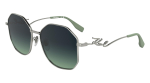P&auml;ikeseprillid KARL LAGERFELD NAISTELE KL358S-041 (L&auml;&auml;ts/Sild/K&otilde;rvaklamber) 57/16/140 mm