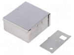 Enclosure: shielding | X: 50mm | Y: 54mm | Z: 26mm | steel