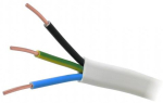 Przew&oacute;d elektryczny drut płaski YDYp 3x2,5mm2 450/750V MERCOR 100m