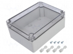 Enclosure: multipurpose | X: 125mm | Y: 175mm | Z: 75mm | MPC | light grey