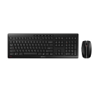 Klaviatuur ja hiir Cherry STREAM DESKTOP RECHARGE juhtmevaba USB laetav Black komplekt