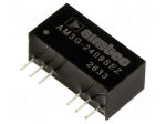 Converter: DC/DC | 3W | Uin: 18&divide;36VDC | Uout: 9VDC | Iout: 333mA | SIP8