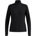 Bluza rozpinana damska Odlo ESSENTIAL WARM FULL ZIP Mid layer full zip czarna   XL