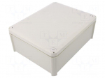 Enclosure: junction box | X: 190mm | Y: 240mm | Z: 95mm | IP66