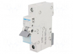 Circuit breaker | 230VAC | Inom: 20A | Poles: 1 | DIN | Charact: B | 6kA