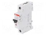 Circuit breaker | 230VAC | Inom: 32A | Poles: 1 | DIN | Charact: C | 6kA