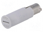 Adapter | cylindrical fuses | 6,3x32mm | -40&divide;85&deg;C | 15A | 600V
