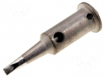 Tip | chisel | 2.4mm | for PORTAPRO gas soldering iron