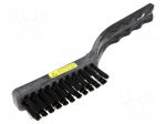Brush | ESD | L: 225mm | W: 90mm | Bristle len: 20mm