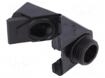 Connector | angular | M20 | M20 | IP68 | Mat: polyamide | black