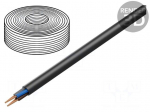 Wire | H07RN-F,TITANEX&reg; | stranded | Cu | 4G16mm2 | rubber | black