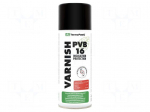 Varnish | transparent | spray | 400ml | LAKIER PVB | Temp: -50&divide;150&deg;C