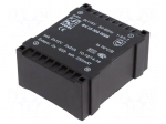 Transformer: encapsulated | 6VA | 115/115VAC | 12V | 12V | 250mA | 250mA