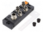 Distribution box | M8 | PIN: 3 | socket | 1.5A | with LED indicators