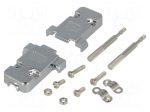Enclosure: for D-Sub connectors | D-Sub 9pin,D-Sub HD 15pin
