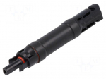 Coupler | IP67 | straight | 30A | 10.3x38mm | solar male,solar female