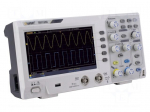 Oscilloscope: digital | Ch: 2 | 200MHz | 1Gsps | 10kpts | LCD 7" | SDS