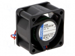 Fan: DC | axial | 12VDC | 40x40x10mm | 22m3/h | slide | 11700rpm