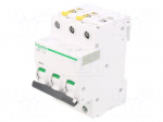 Circuit breaker | 400VAC | Inom: 3A | Poles: 3 | for DIN rail mounting