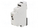Automation module: timer | 0,1s&divide;100h | SPDT | 250VAC/16A | 12&divide;240VDC
