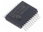 IC: PIC microcontroller | 16kB | 32MHz | SMD | SSOP20 | PIC24 | tube