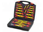 Wrench-set | insulated,spanner | steel | 1kVAC | 20pcs.