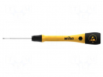 Screwdriver: precision | Phillips | PH1 | Blade length: 60mm | ESD