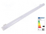 LED lamp | white warm | S14S | 230VAC | 375lm | P: 3.5W | 140&deg; | 2700K
