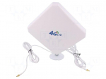 Antenna | LTE | 20dBi | for wall mounting | 50&Omega; | -40&divide;85&deg;C | CRC9