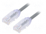 Patch cord | TX6A-28&trade;,U/UTP | Cat: 6a | RJ45 plug,both sides | wire