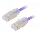 Patch cord | F/UTP,TX6A-28&trade; | Cat: 6a | RJ45 plug,both sides | wire