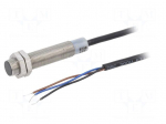 Sensor: inductive | OUT: PNP / NO | 0&divide;2mm | 10&divide;48VDC | M12 | 2m | IP67