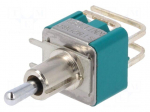 Switch: toggle | Pos: 3 | DPDT | ON-OFF-ON | 6A/125VAC | 6A/6VDC | STM