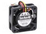 Fan: DC | axial | 12VDC | 40x40x15mm | 10.8m3/h | 28dBA | ball | 7700rpm