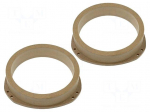 Spacer ring | MDF | 165mm | Opel | impregnated,varnished | 2pcs.