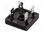 Bridge rectifier: single-phase | Urmax: 800V | Ufmax: 1.1V | If: 35A