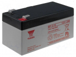 Re-battery: acid-lead | 12V | 1.2Ah | AGM | maintenance-free