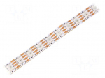 Programmable LED tape | RGB | 5050 | LED/m: 90 | 10mm | IP20 | 140&deg; | 27W/m