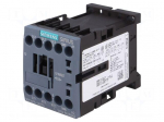 Contactor: 3-pole | NO x3 | Auxiliary contacts: NO | 230VAC | 7A | 3RT20