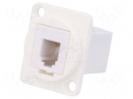 Coupler | coupler | FT | unshielded | 4p4c | RJ9 socket,both sides