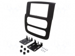 Radio frame | Dodge | 2 DIN | black