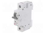 Circuit breaker | 230/400VAC | Inom: 4A | Poles: 1 | Charact: B | 6kA