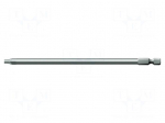 Screwdriver bit | Torx&reg; PLUS | 8IP | 1/4" | Overall len: 152mm