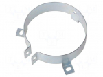 Mounting clamp | horizontal | for large capacitors fastening