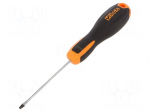 Screwdriver: standard | slot | 2.5x0.4mm | EVOX | Blade length: 75mm