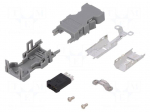Connector: wire-wire | plug | female | PIN: 6 | straight | soldering